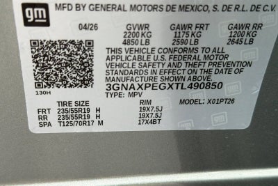 2026 Chevrolet Equinox LT
