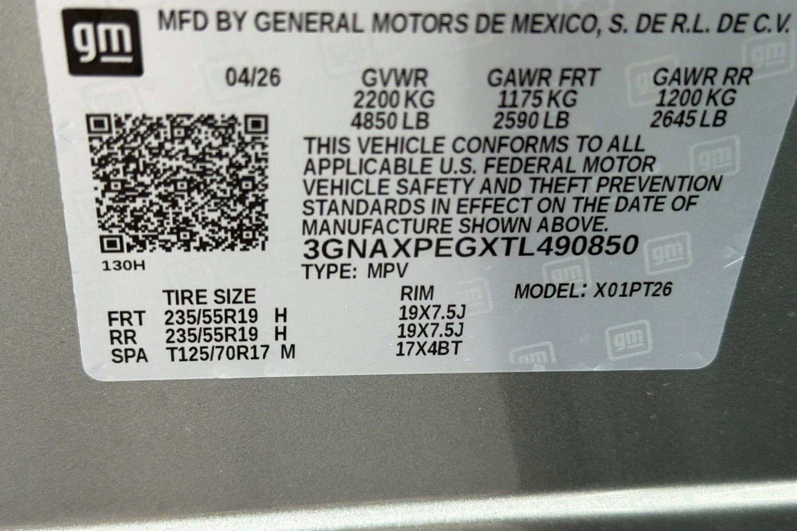 2026 Chevrolet Equinox LT