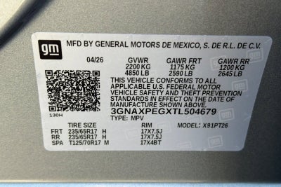 2026 Chevrolet Equinox LT