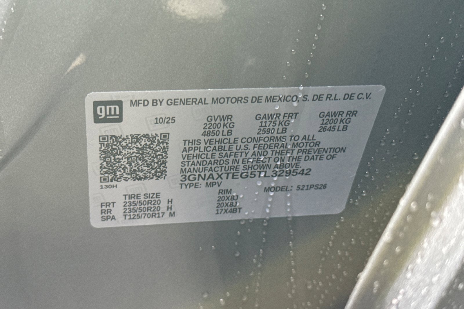 2026 Chevrolet Equinox RS