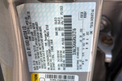 2016 Lincoln MKZ 4DR SDN FWD