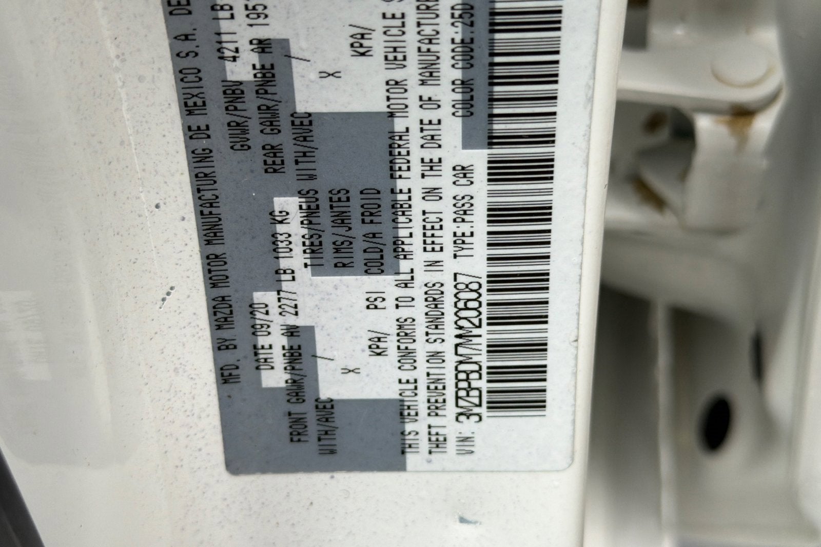 2021 Mazda Mazda3 Sedan Premium