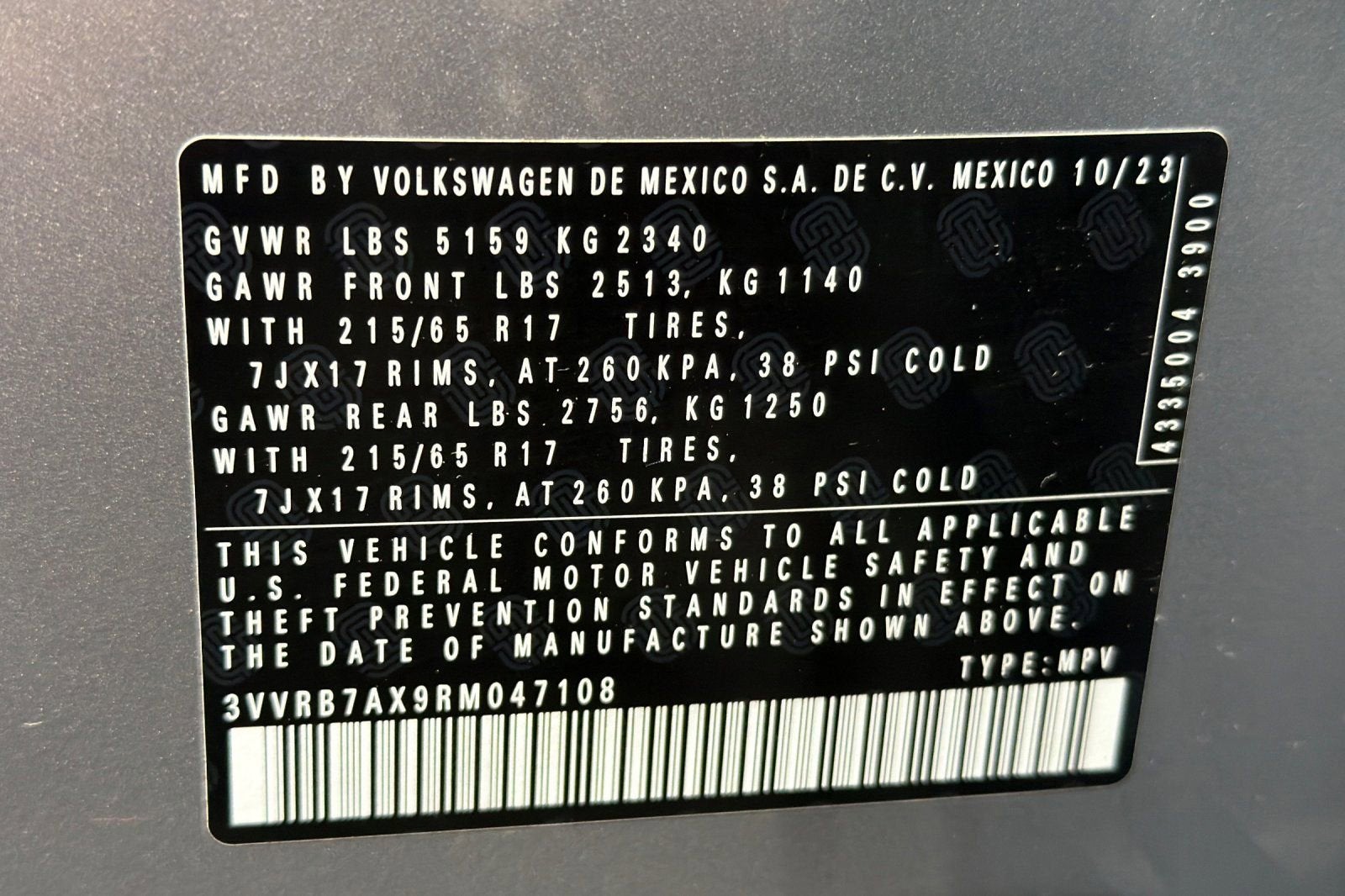 2024 Volkswagen Tiguan S