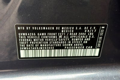 2018 Volkswagen Golf GTI S