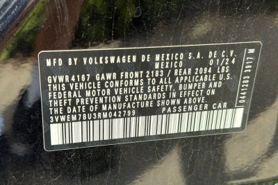2024 Volkswagen Jetta SE