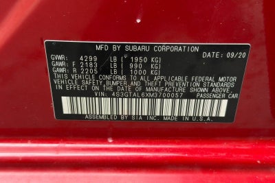 2021 Subaru Impreza Sport