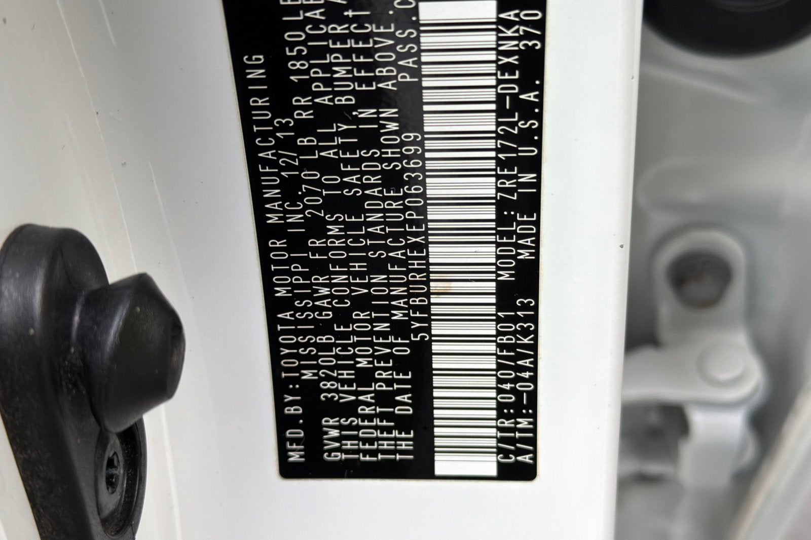 2014 Toyota Corolla L