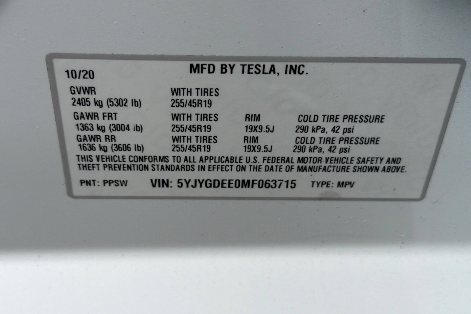 2021 Tesla Model Y Long Range