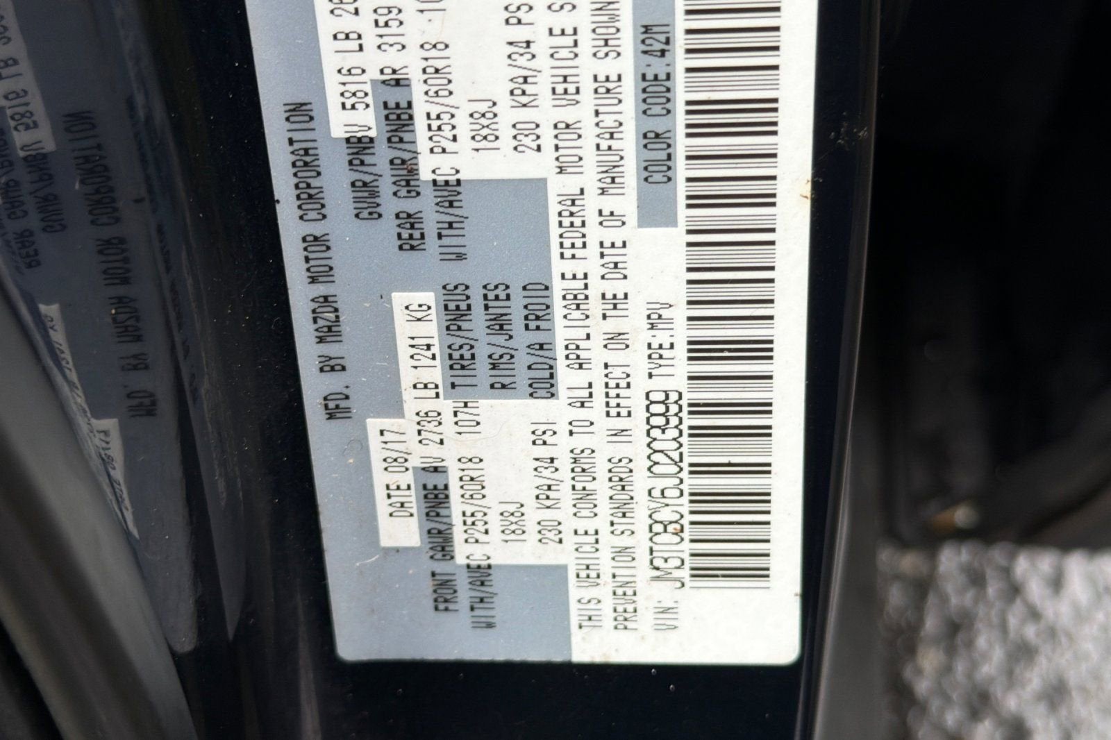 2018 Mazda Mazda CX-9 Touring