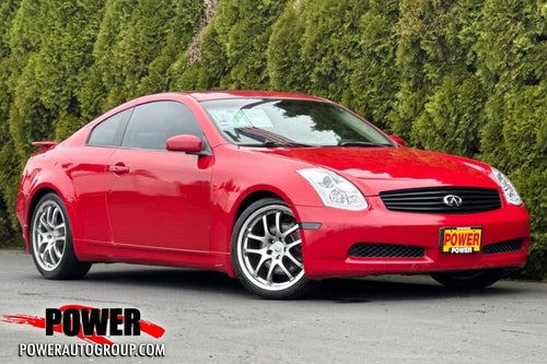 2005 INFINITI G35 Coupe 2DR CPE MT