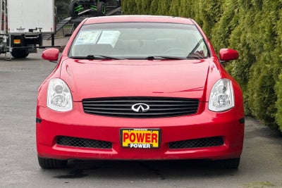 2005 INFINITI G35 Coupe 2DR CPE MT