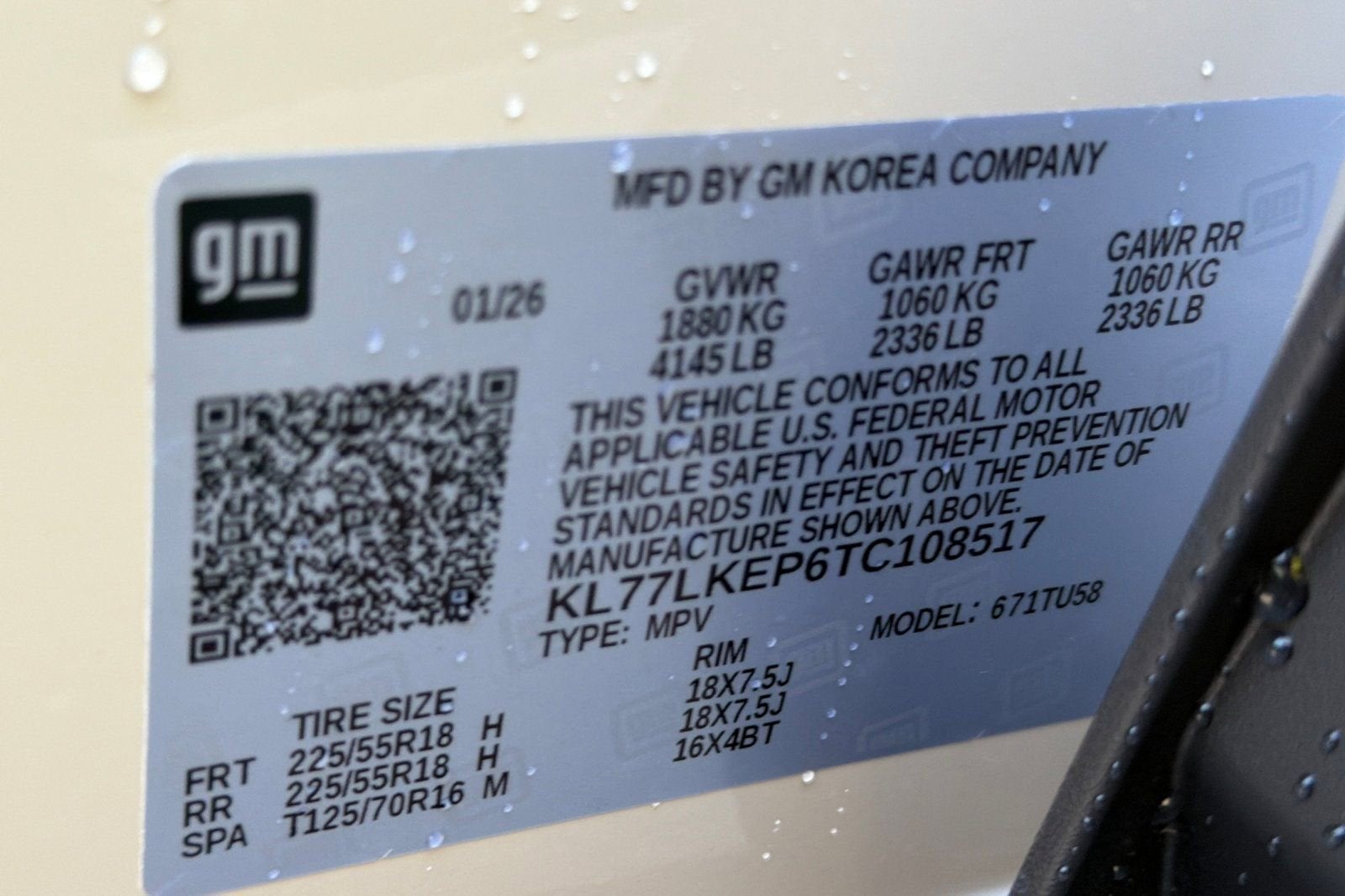 2026 Chevrolet Trax ACTIV