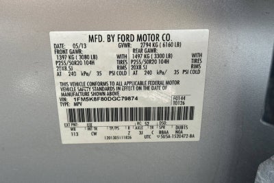 2013 Ford Explorer Limited