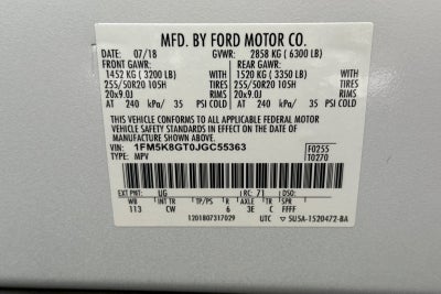 2018 Ford Explorer Sport