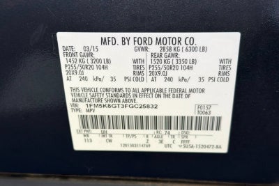 2015 Ford Explorer Sport
