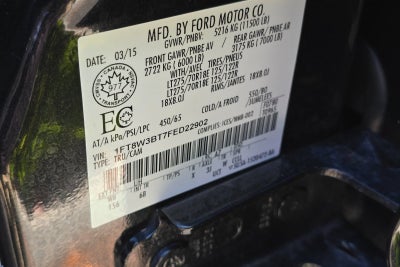 2015 Ford Super Duty F-350 SRW Platinum