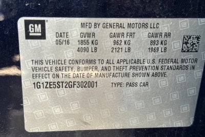 2016 Chevrolet Malibu LT