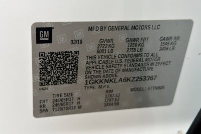 2019 GMC Acadia SLE