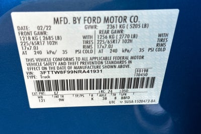 2022 Ford Maverick XL