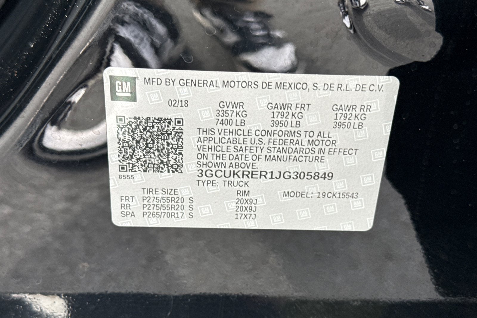 2018 Chevrolet Silverado 1500 LT