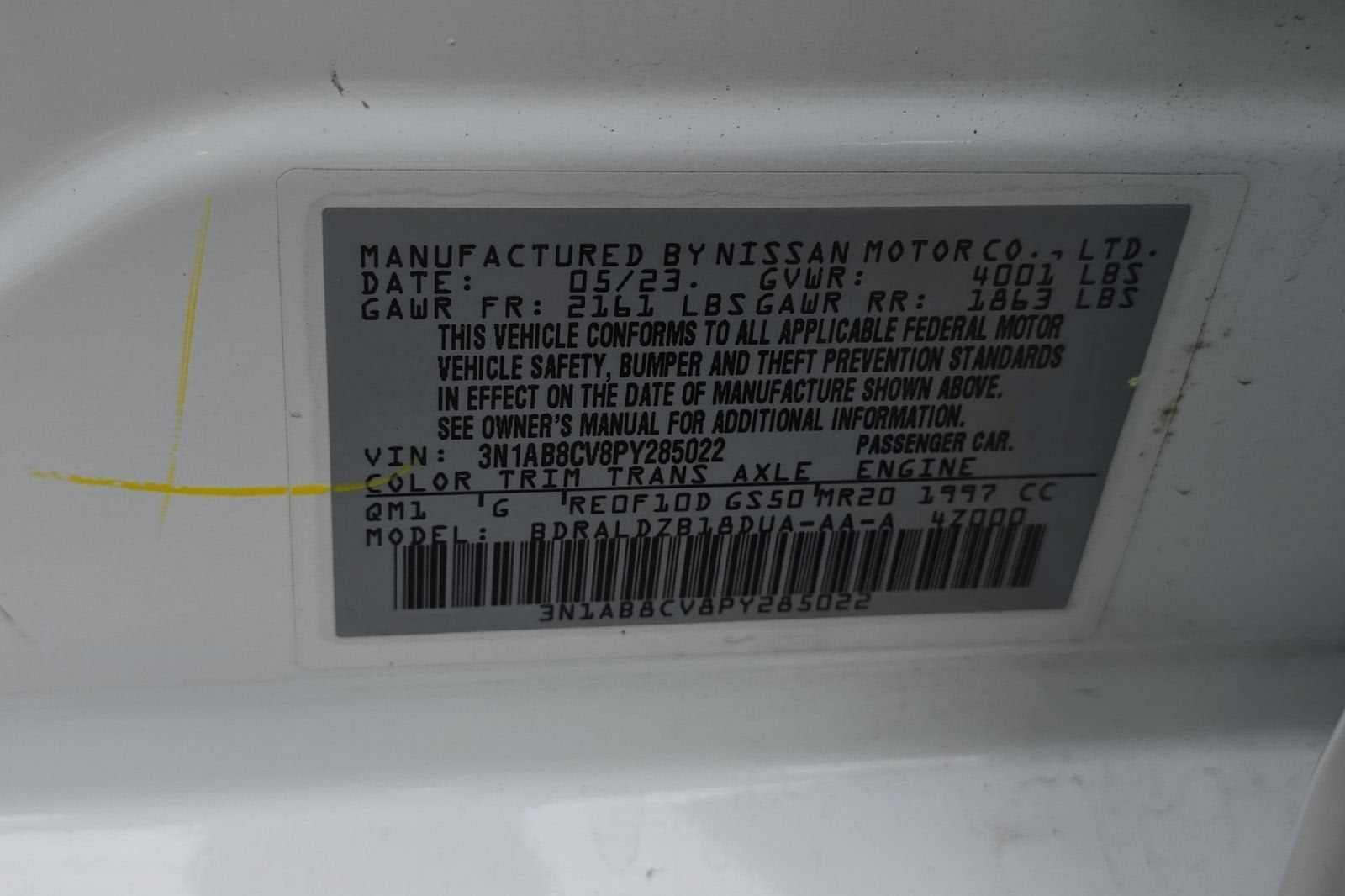 2023 Nissan Sentra SV
