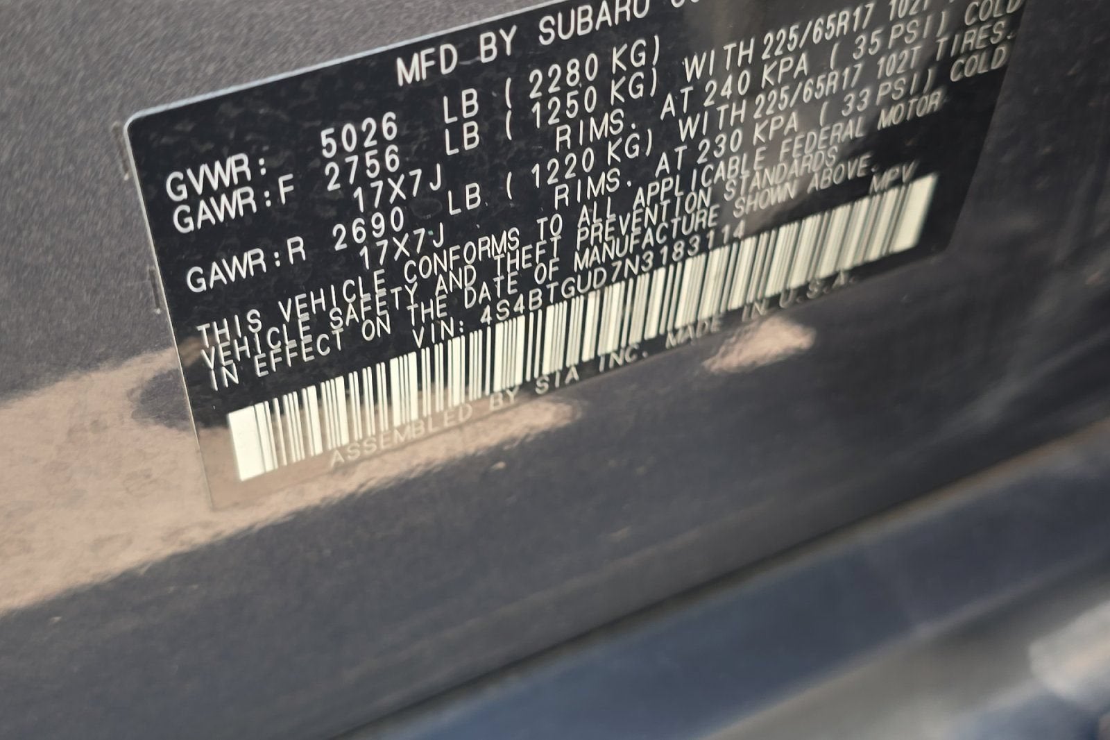 2022 Subaru Outback Wilderness