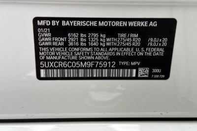2021 BMW X5 xDrive40i