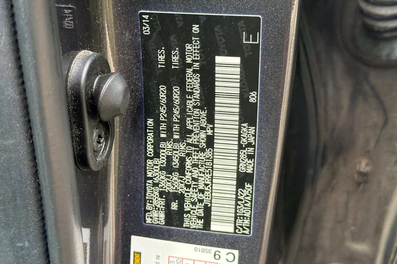 2014 Toyota 4Runner Limited