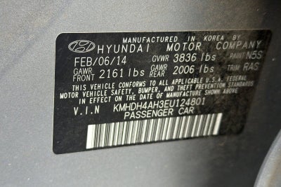 2014 Hyundai Elantra Sport