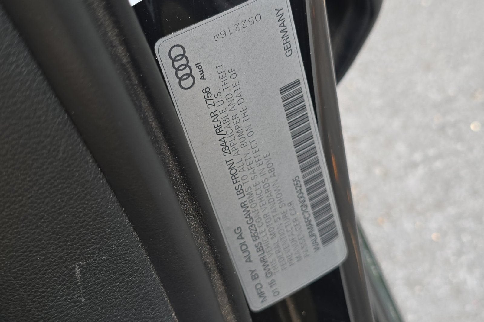 2016 Audi A6 3.0L TDI Premium Plus