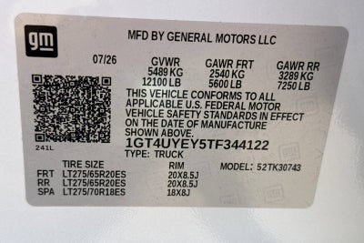2026 GMC Sierra 3500 HD Denali Ultimate