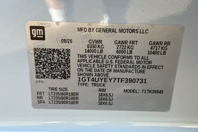 2026 GMC Sierra 3500 HD Denali Ultimate DRW
