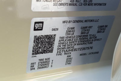 2026 GMC Sierra 1500 Denali Ultimate