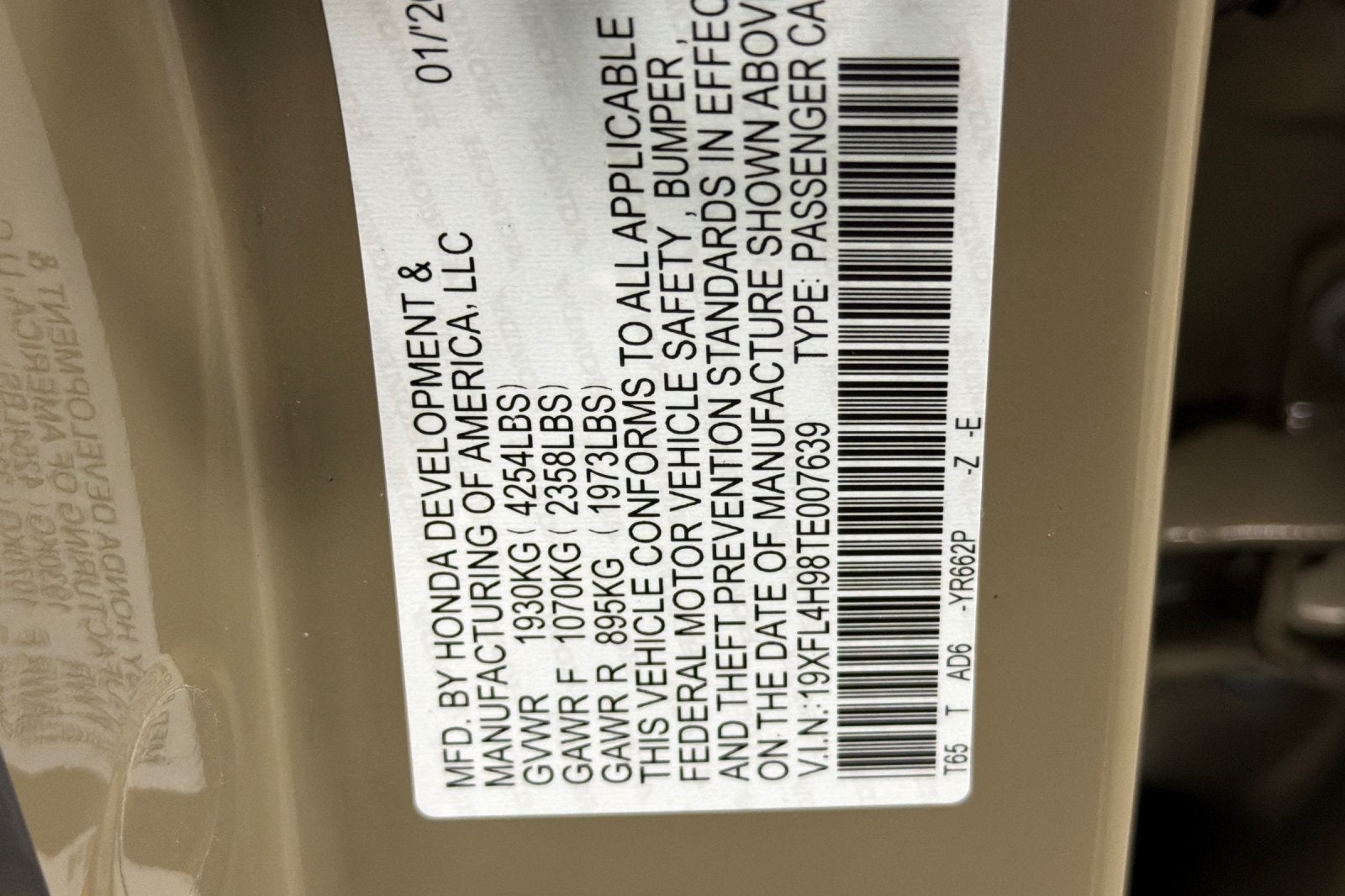 2026 Honda Civic Hybrid Sport Touring