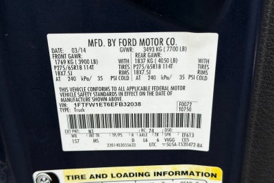 2014 Ford F-150 XLT