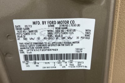 2013 Ford F-150 Lariat