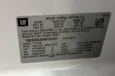 2017 GMC Yukon Denali