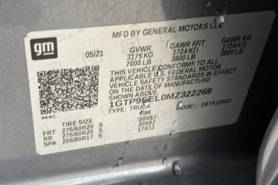 2021 GMC Sierra 1500 AT4