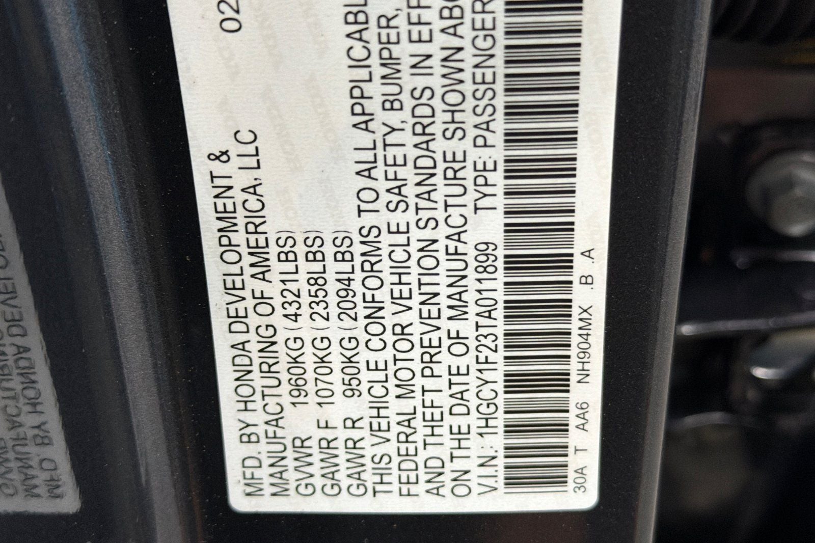 2026 Honda Accord LX