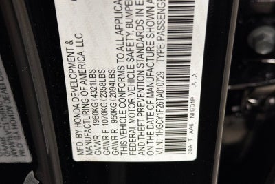 2026 Honda Accord LX