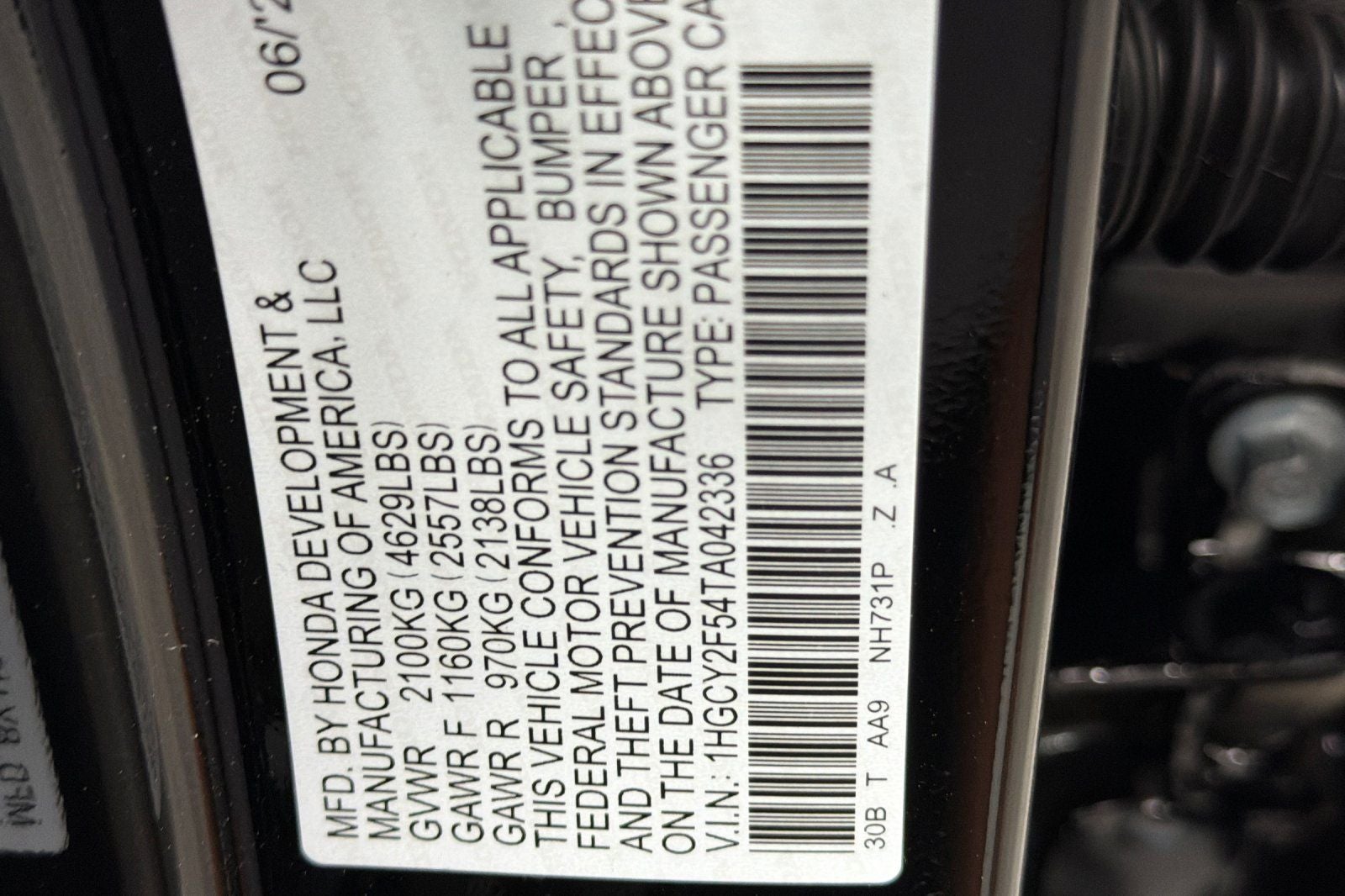 2026 Honda Accord Hybrid Sport