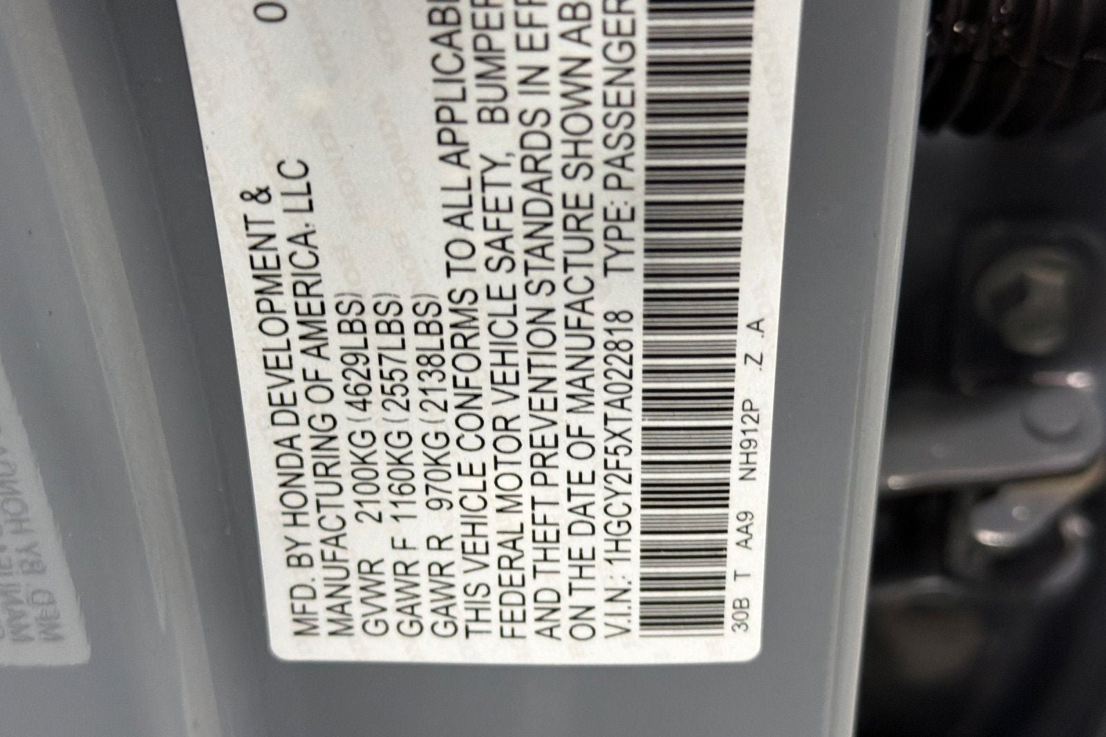 2026 Honda Accord Hybrid Sport