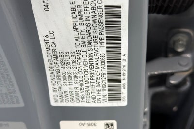 2026 Honda Accord Hybrid EX-L