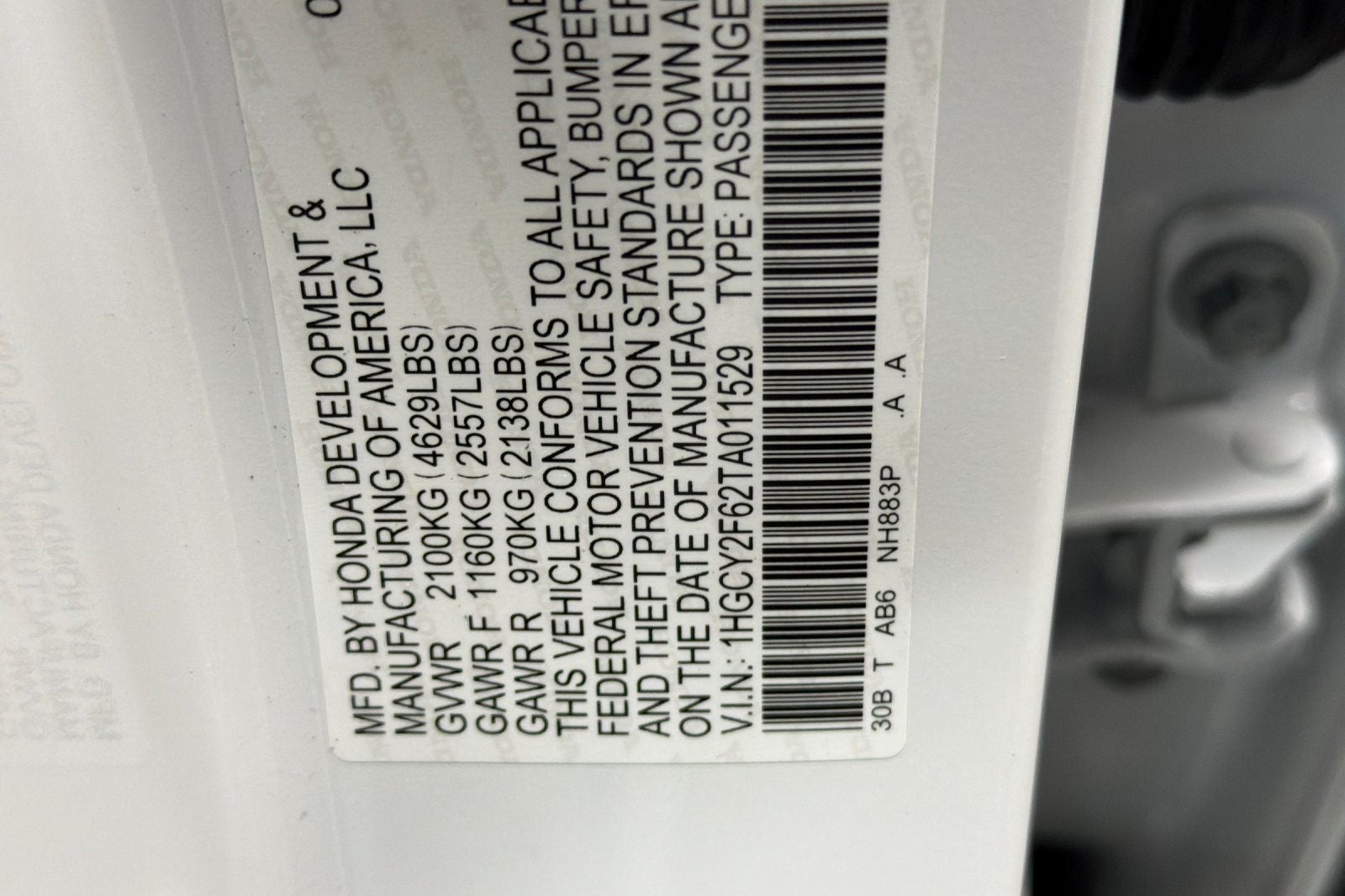 2026 Honda Accord Hybrid EX-L