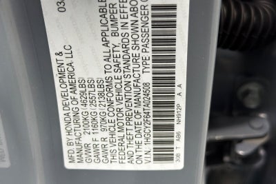 2026 Honda Accord Hybrid EX-L