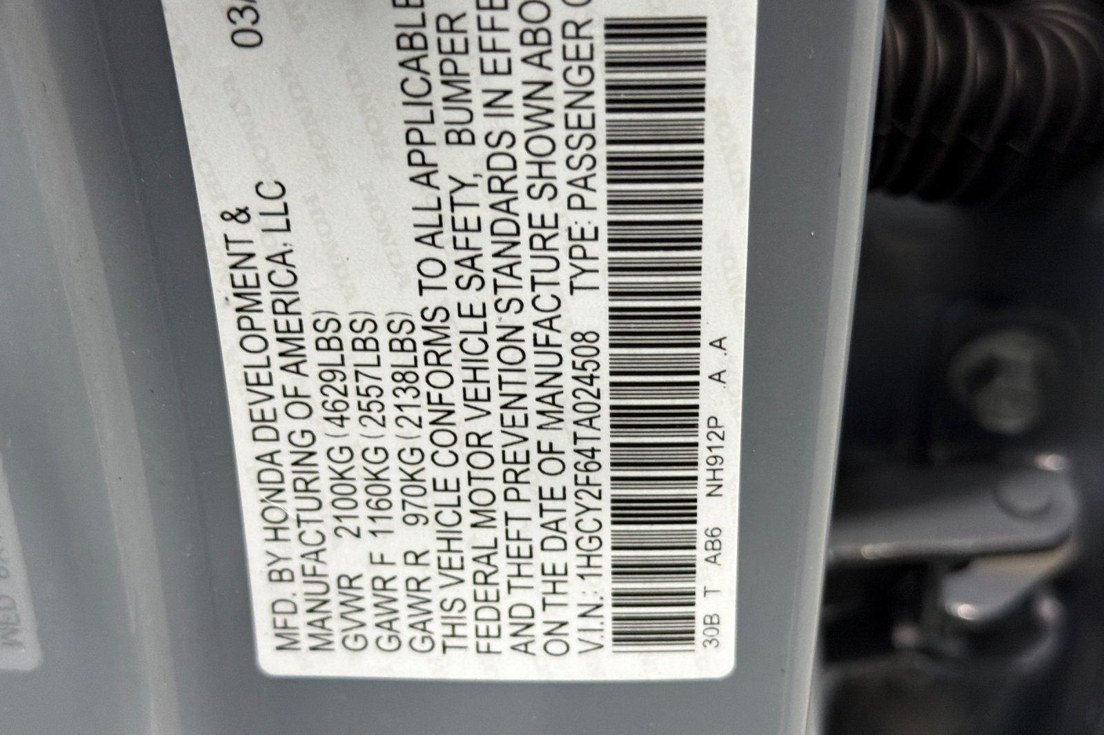 2026 Honda Accord Hybrid EX-L