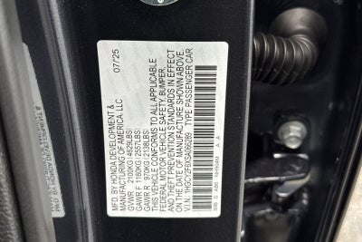 2025 Honda Accord Hybrid EX-L