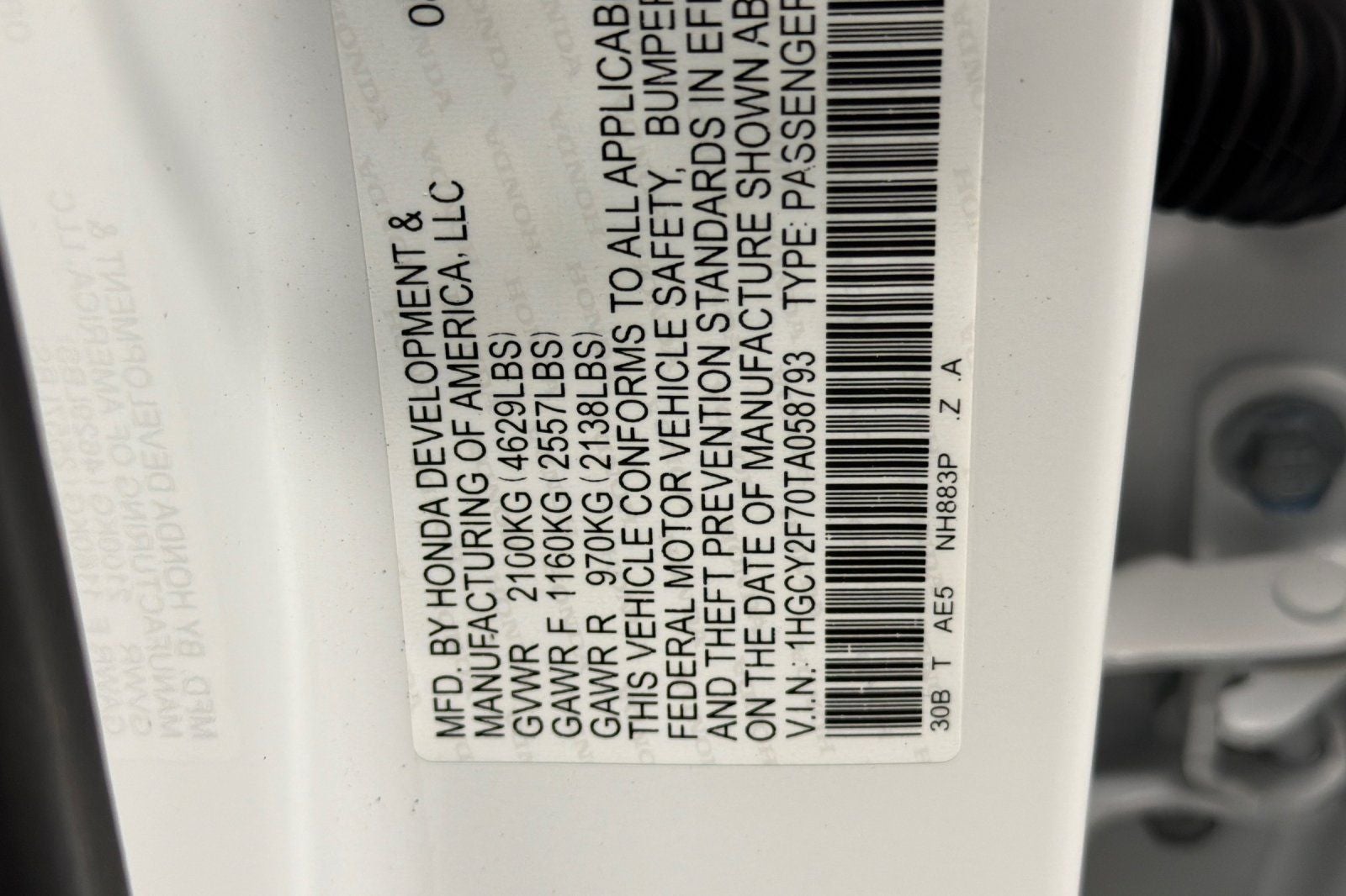 2026 Honda Accord Hybrid Sport-L