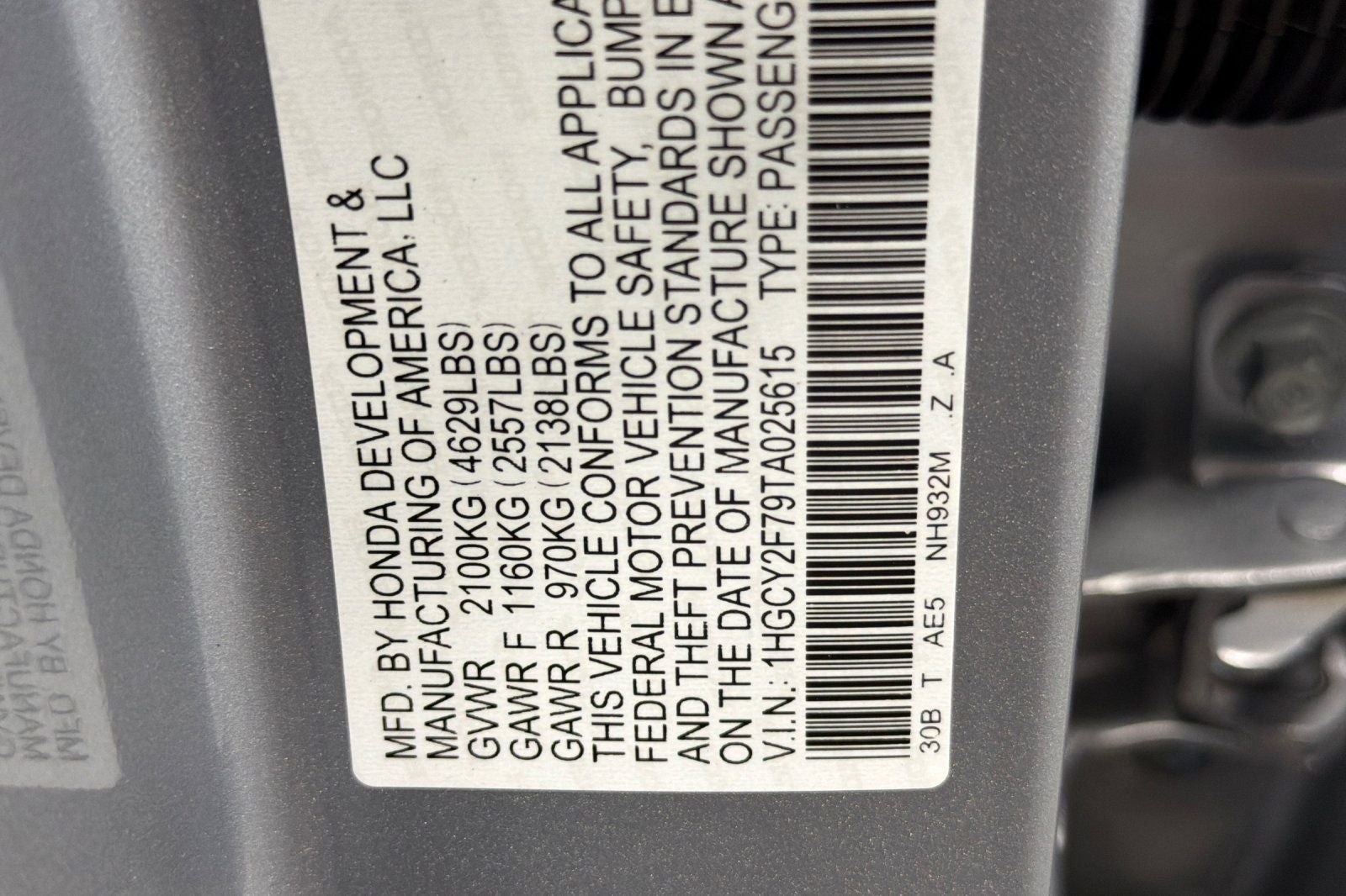 2026 Honda Accord Hybrid Sport-L