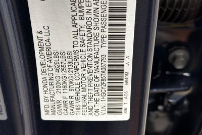 2026 Honda Accord Hybrid Touring